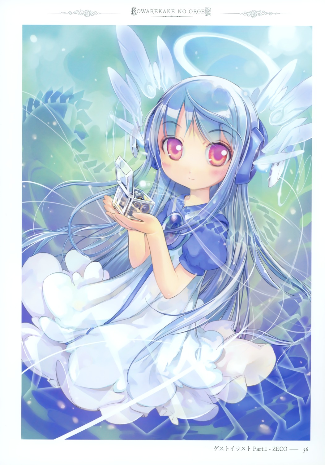 flower, kowarekake_no_orgel, zeco
