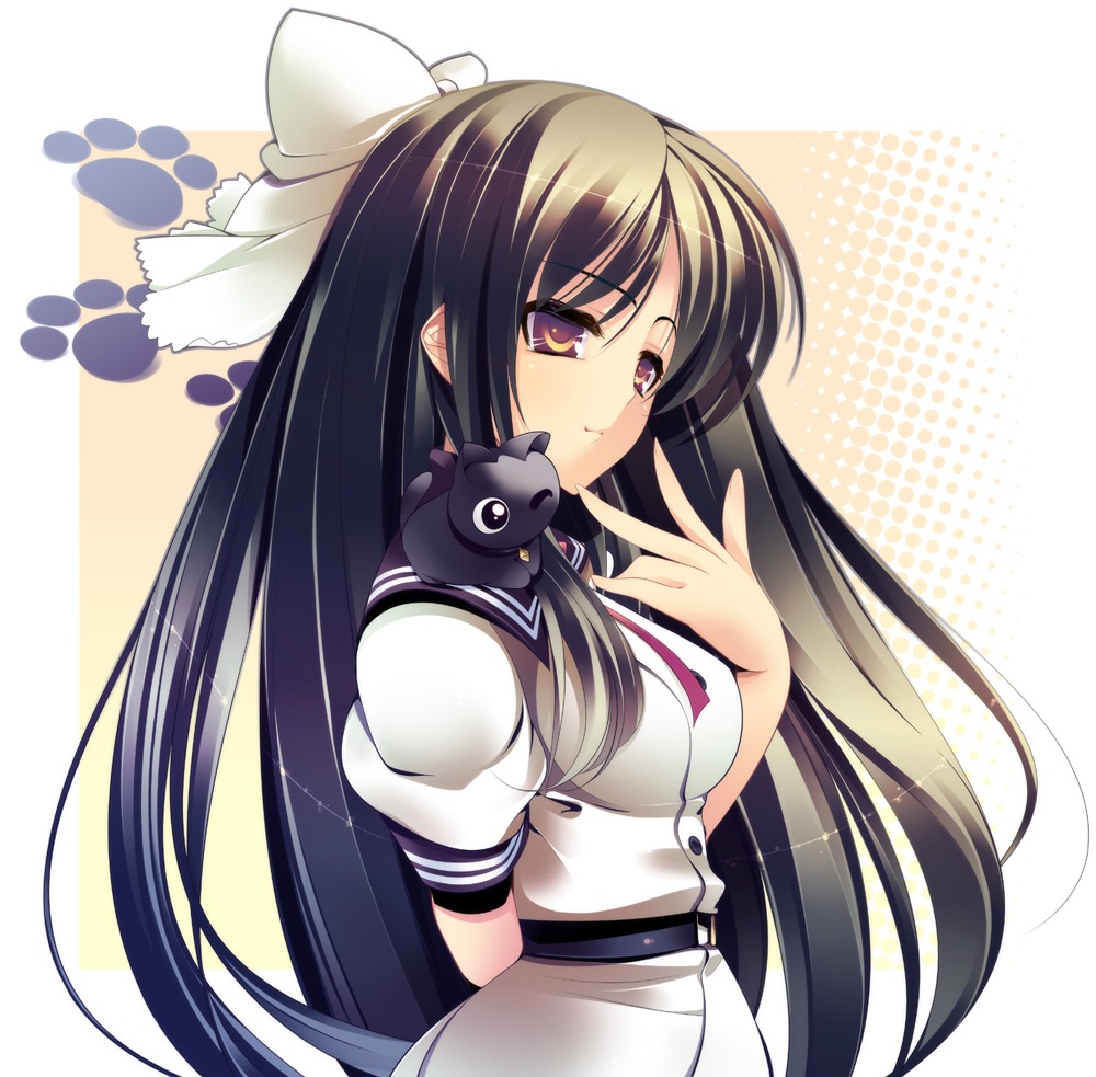 chikumaen_kaho, dragonmaterial, mayoi_neko_overrun, neko, seifuku