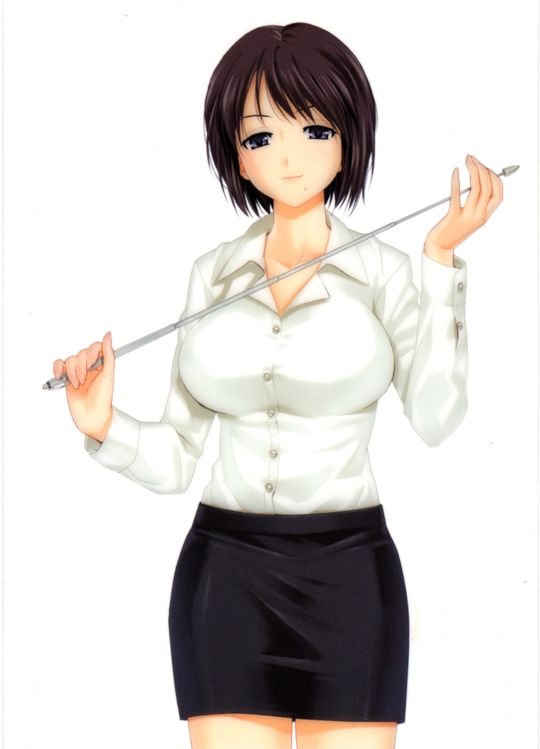 dress_shirt, happoubi_jin, screening, suma_azusa, zettai_shougeki_platonic_heart