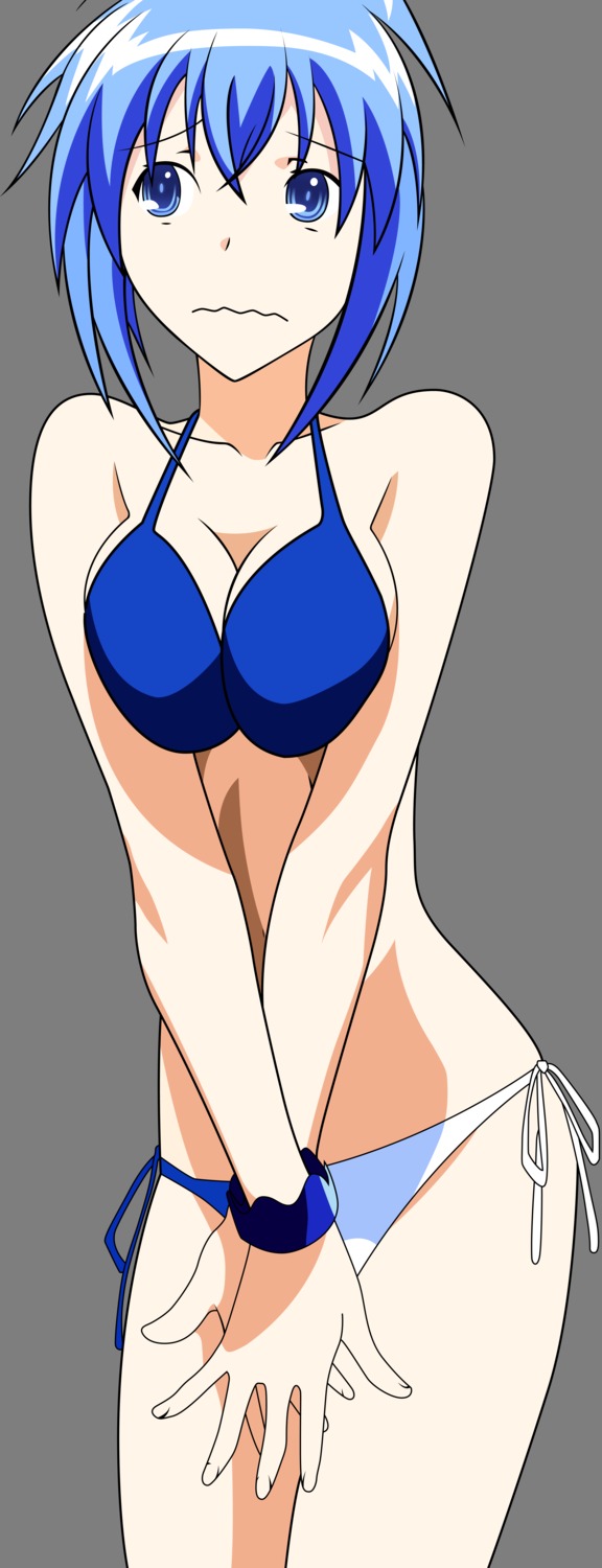 bikini, genderswap, kämpfer, senou_natsuru, swimsuits, transparent_png, vector_trace