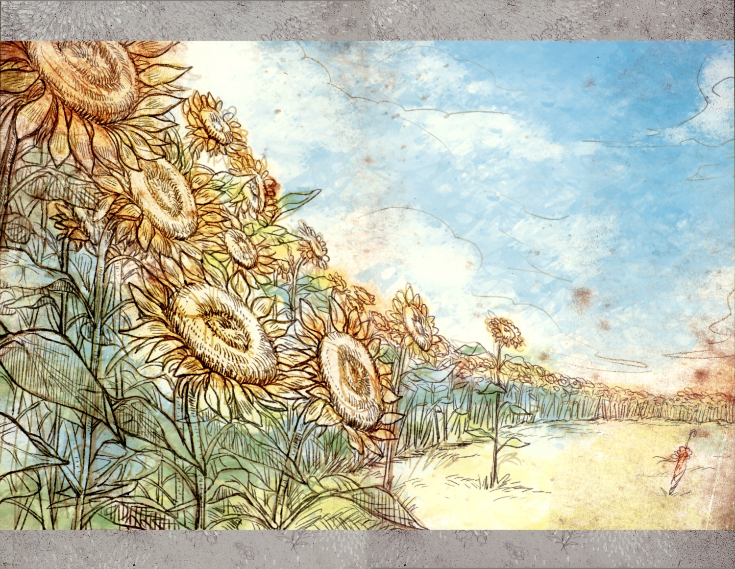landscape, takatora, touhou, yayuyo