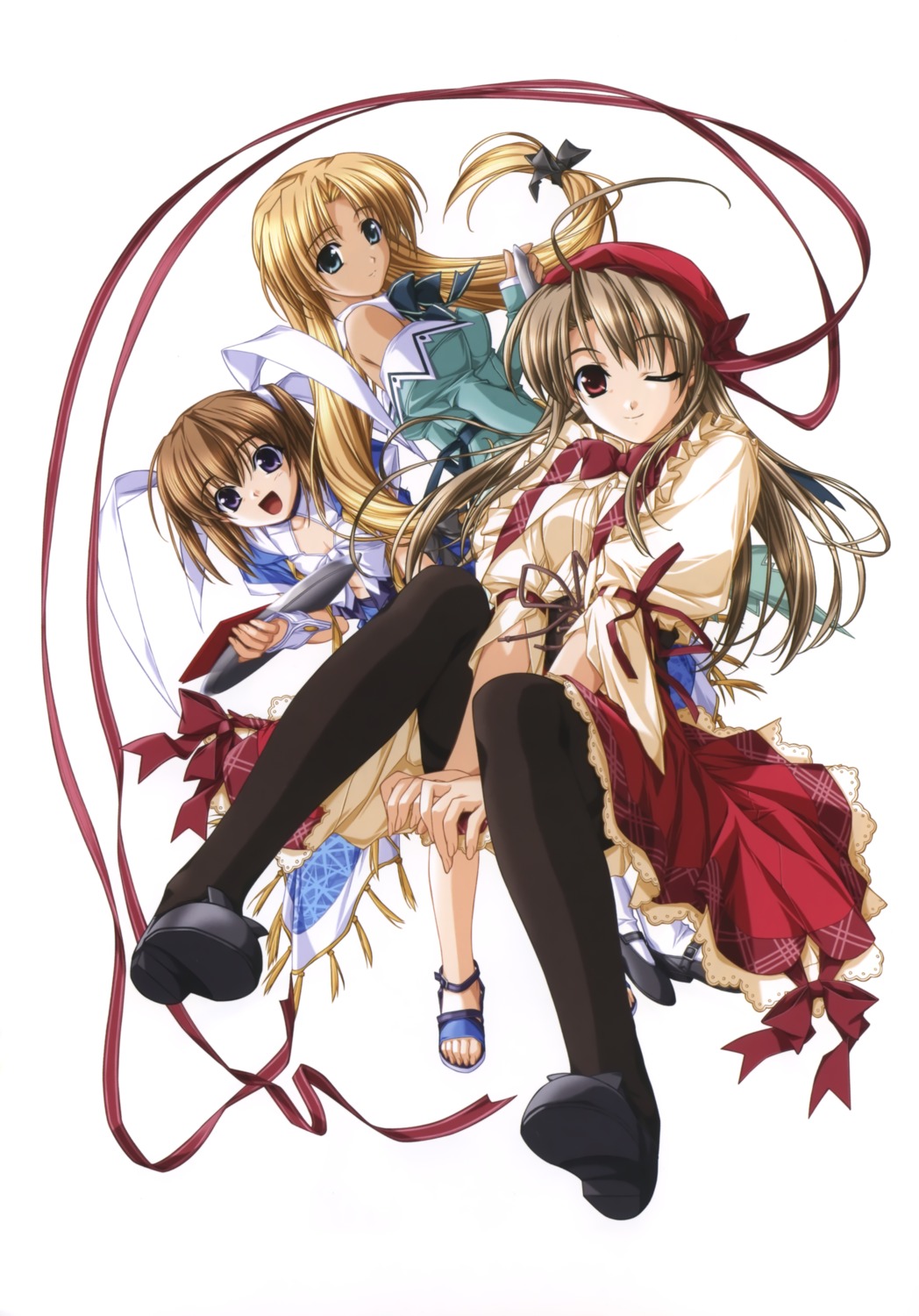 aizawa_tomomi, fuyuki_miharu, hashimoto_takashi, pia_carrot, pia_carrot_3, takai_sayaka, waitress