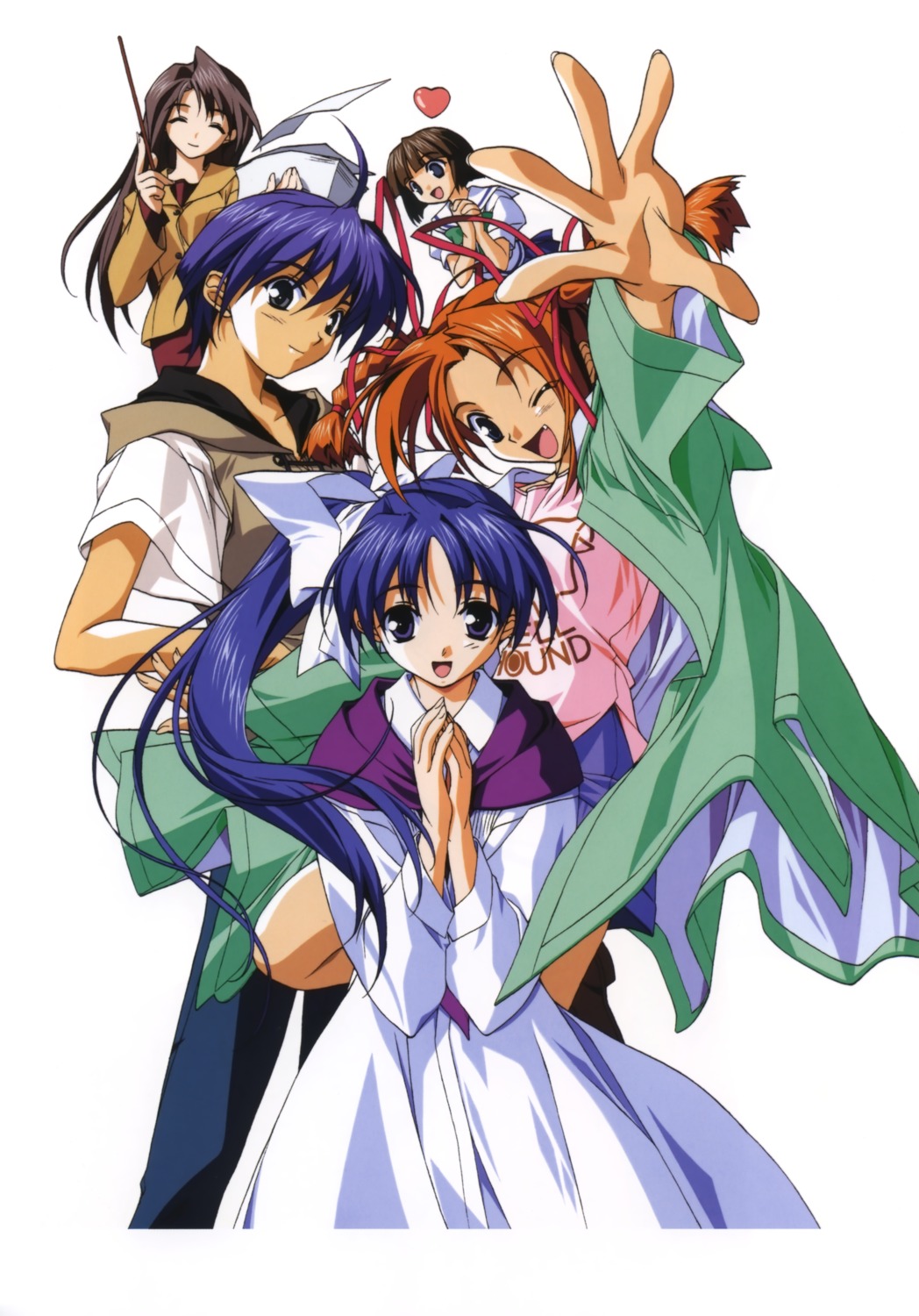 amamiya_michiru, dress, hashimoto_takashi, itou_noemi, shigaraki_miako, with_you