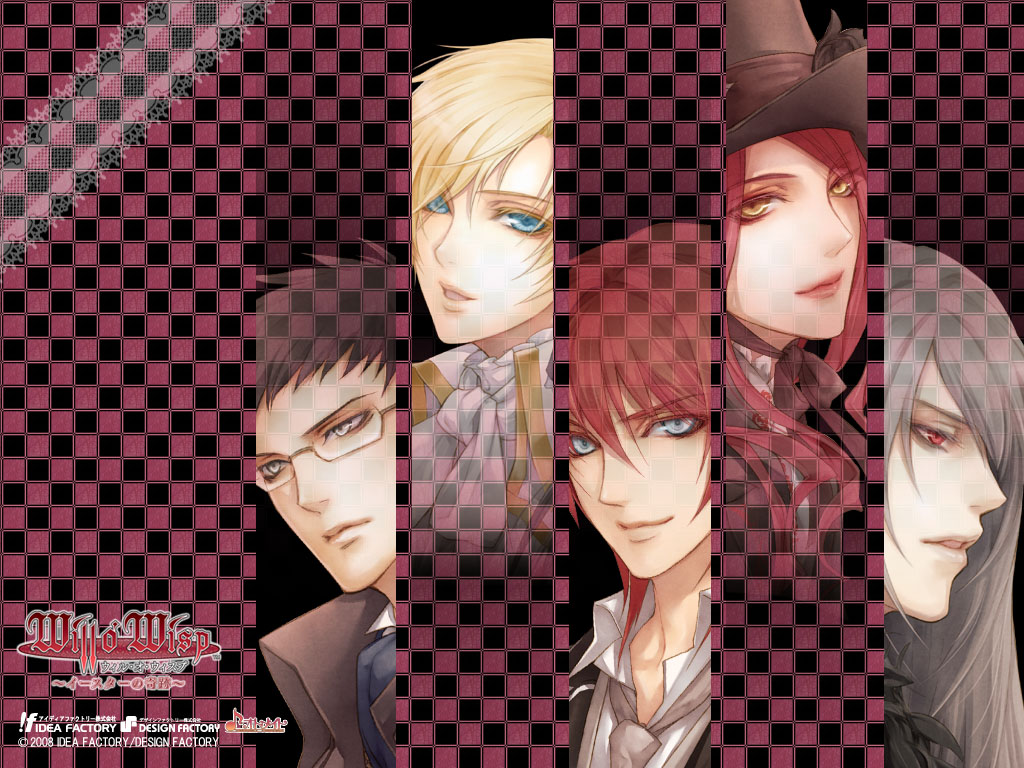 gyl, hobblrdy, idea_factory, ignis_(will_o'_wisp), jack_(will_o'_wisp), usaba_kagerou, wallpaper, will_(will_o'_wisp)