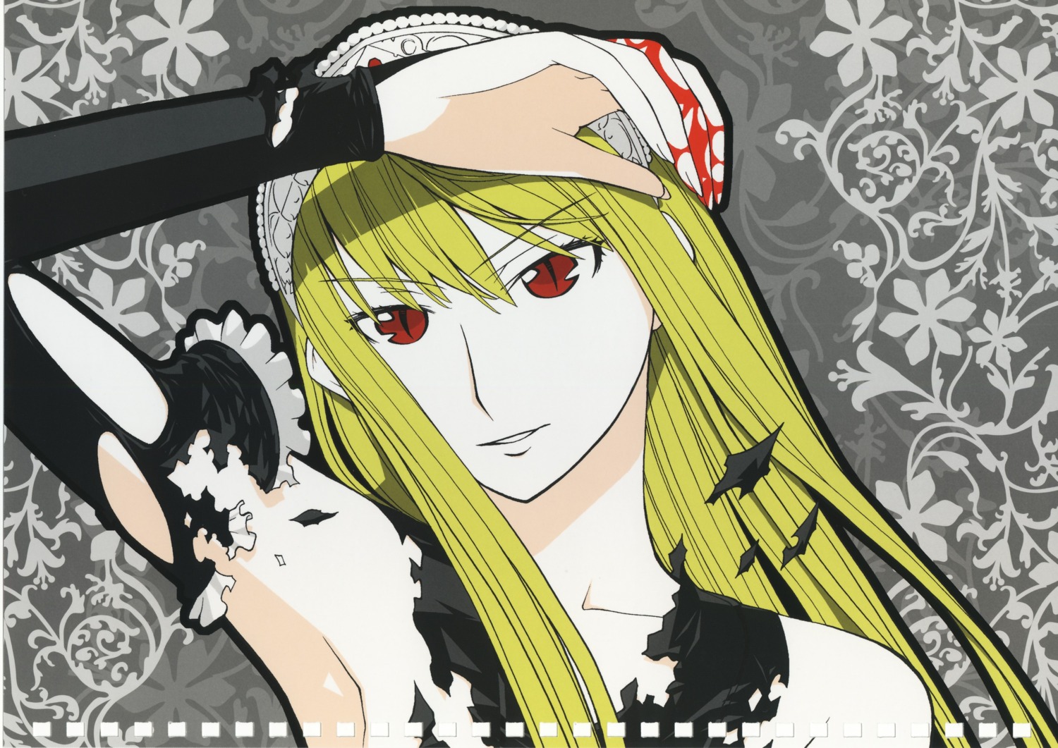 blood, hime, kaibutsu_oujo, mitsunaga_yasunori, torn_clothes