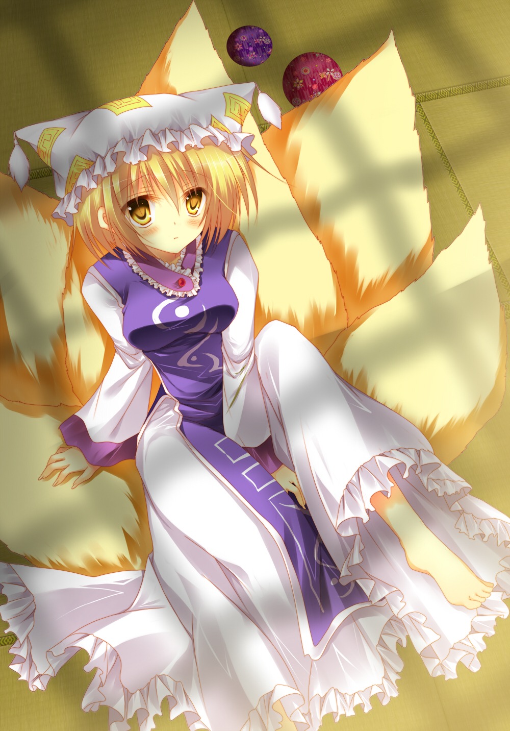 asakura_satsu, tail, touhou, yakumo_ran