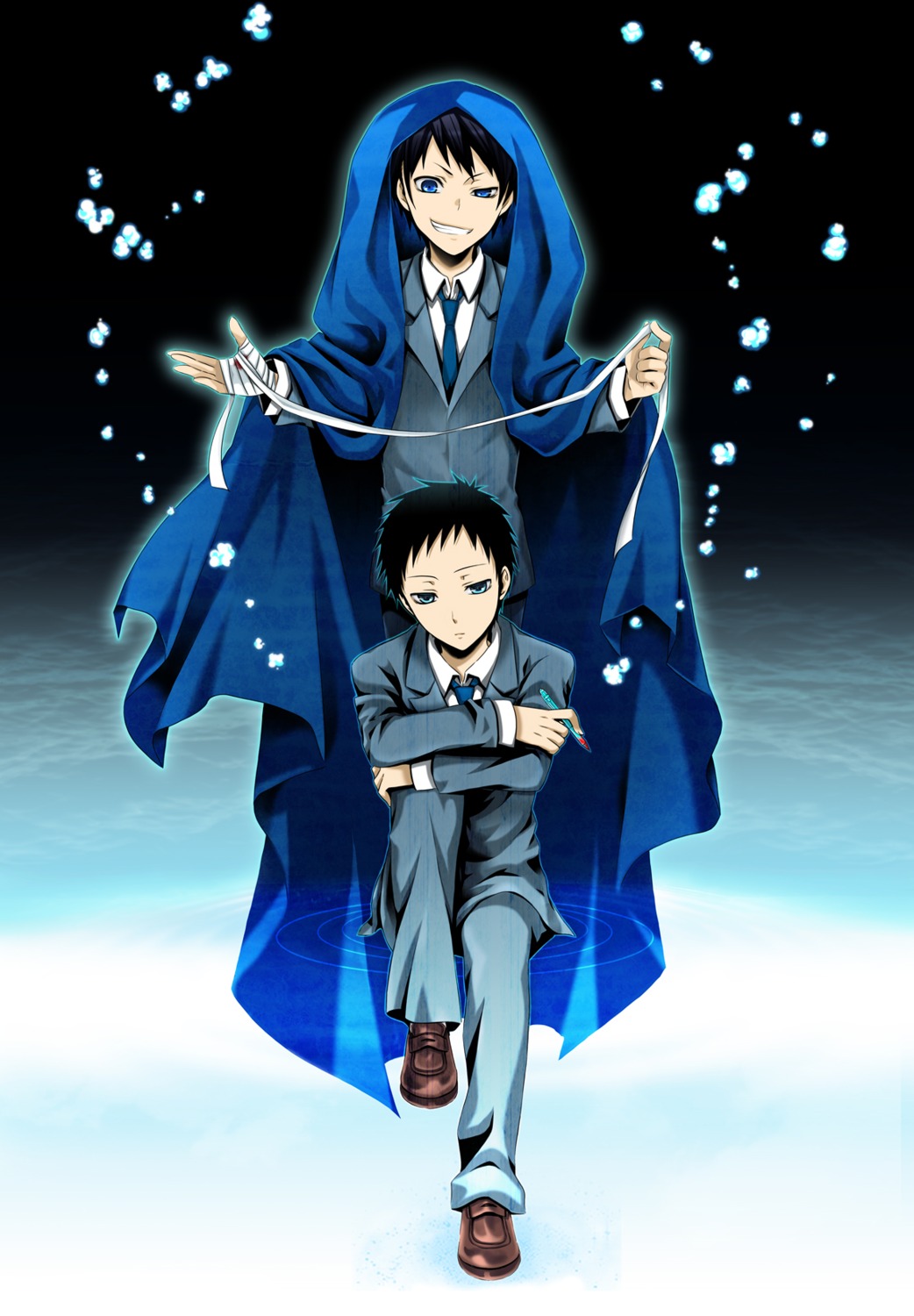 durarara!!, kuronuma_aoba, male, ryuugamine_mikado, seifuku, wool