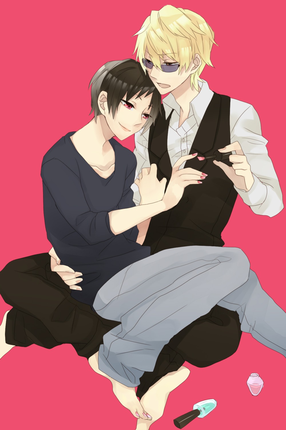 durarara!!, heiwajima_shizuo, male, monmonji, orihara_izaya