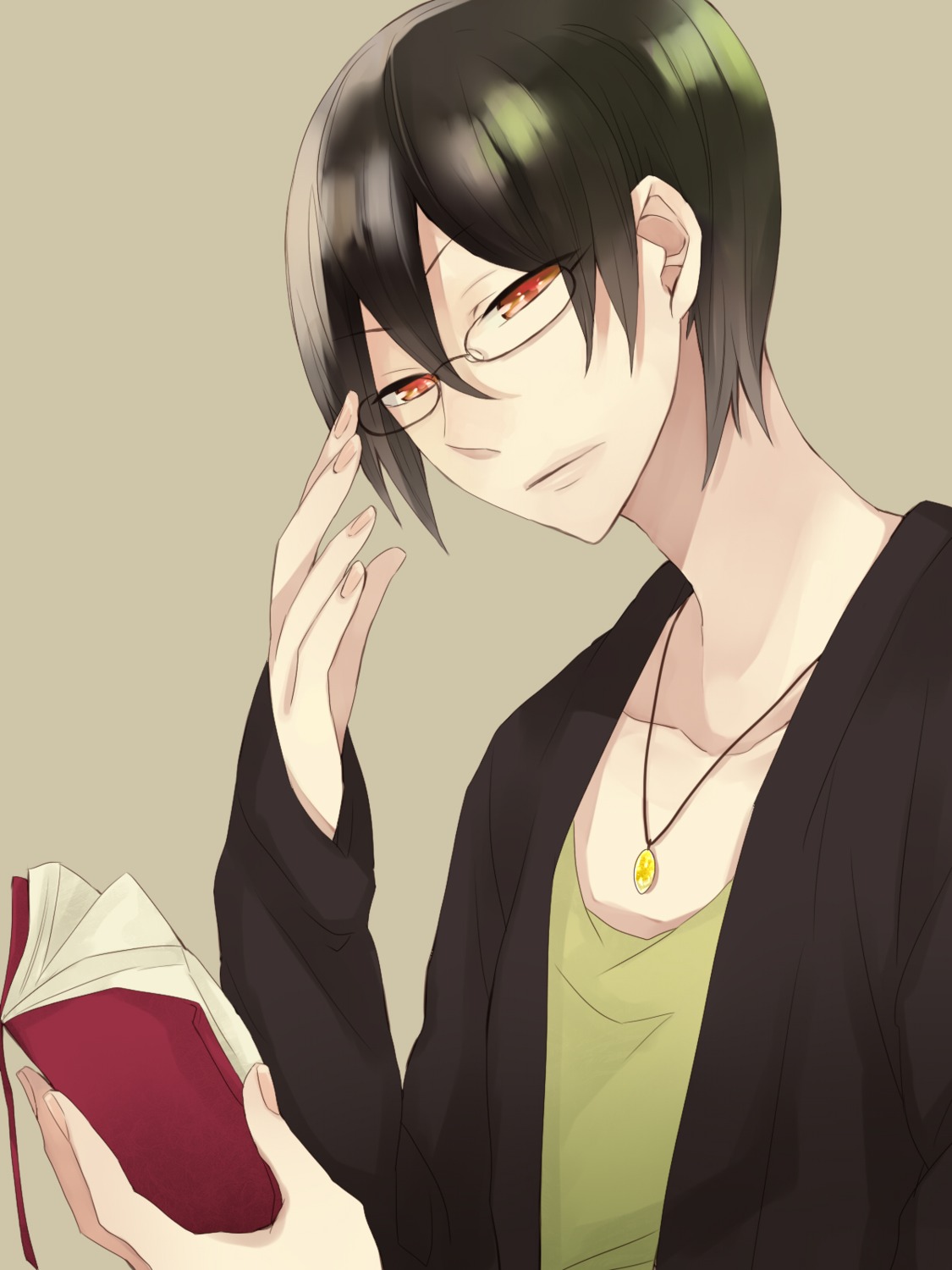 durarara!!, heiwajima_kasuka, male, megane, monmonji