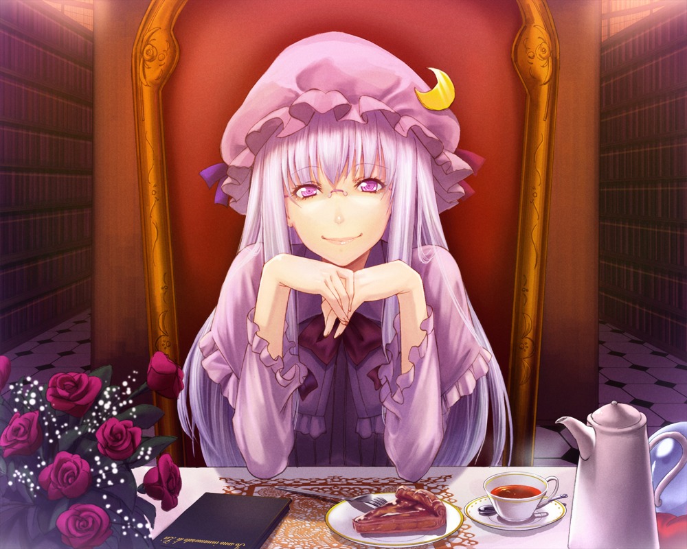 crow_(pixiv), megane, patchouli_knowledge, touhou