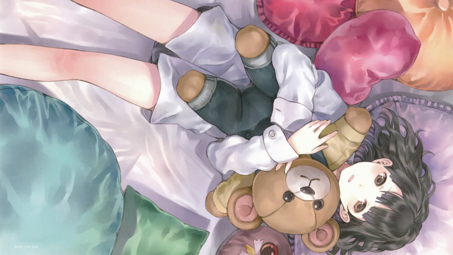 dress_shirt, kishida_mel, sora_no_woto, suminoya_kureha, wallpaper
