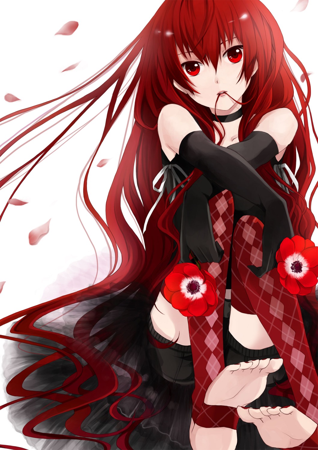 feet, kaedena_akino, thighhighs