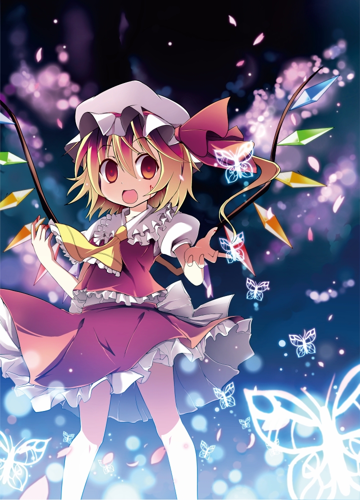 bell_(satappe), chibi, flandre_scarlet, touhou, wings