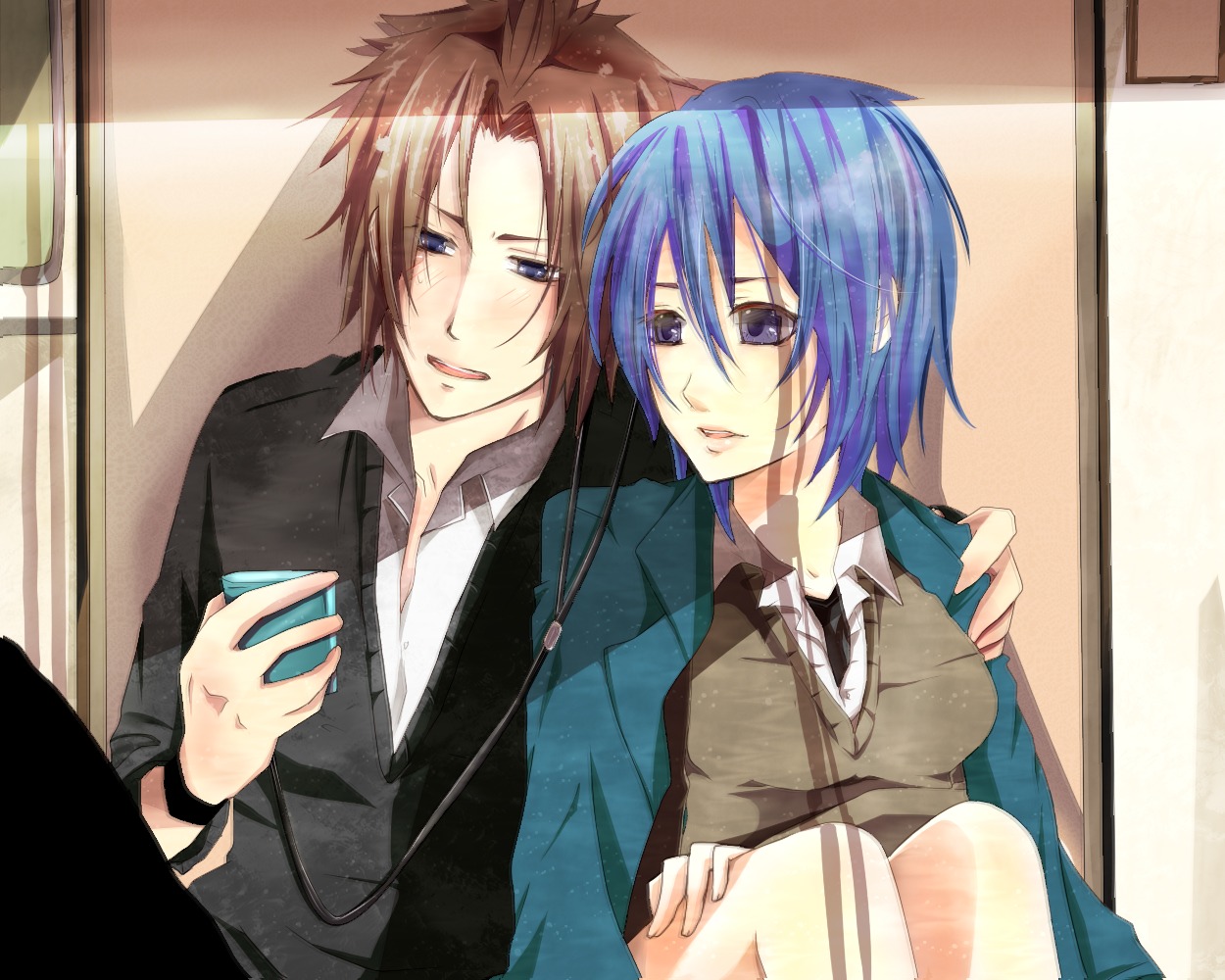aqua_(kingdom_hearts), kingdom_hearts, kingdom_hearts_birth_by_sleep, shigeru_kaori, terra