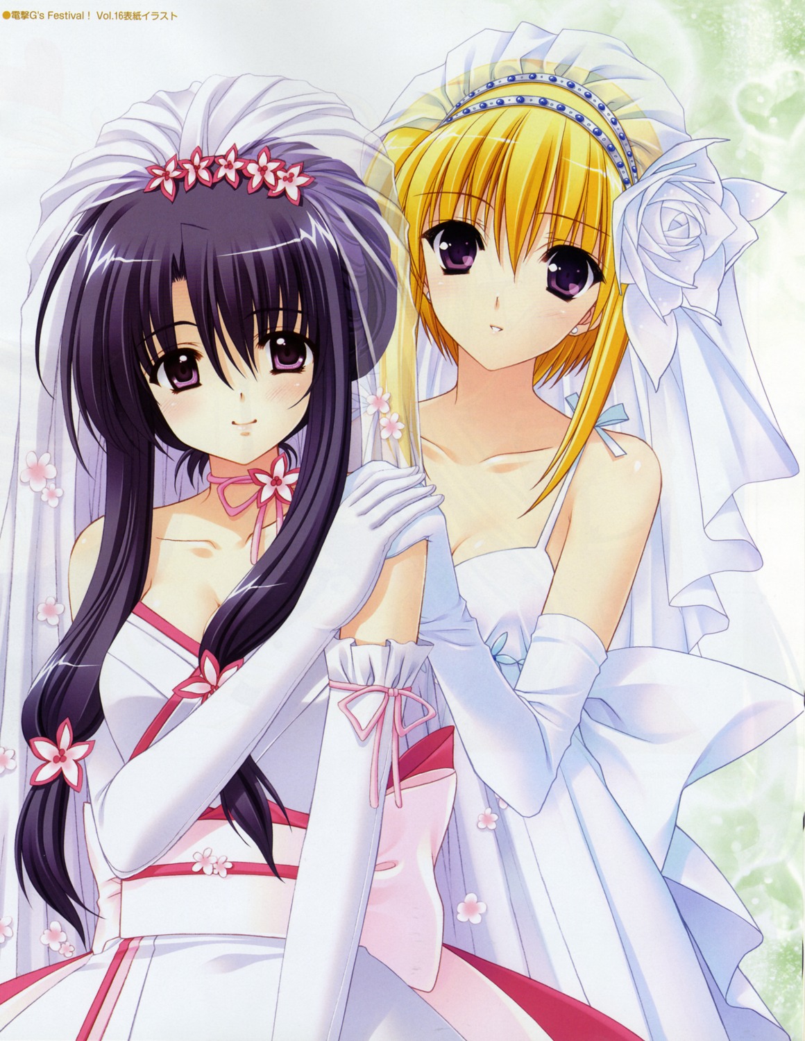 bleed_through, dress, marriage_royale, nishimata_aoi, suzuhira_hiro, wedding_dress