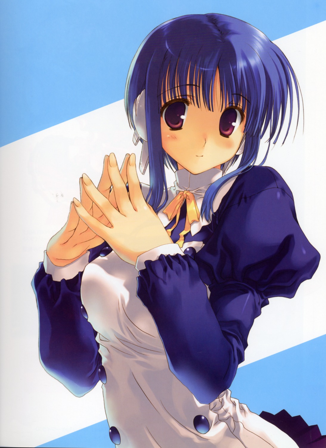 bleed_through, ilfa, maid, mitsumi_misato, to_heart_(series), to_heart_2