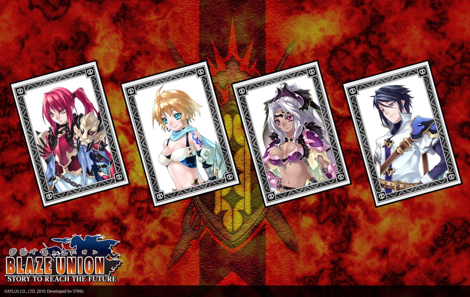 blaze_union, garlot, jenon, kousaki_rui, medoute, siskier, wallpaper