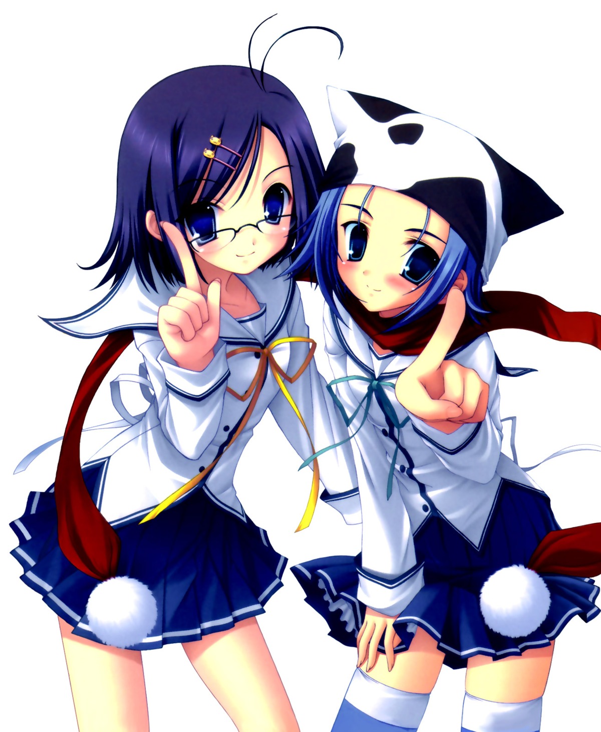 amakase_minatsu, da_capo, da_capo_(series), da_capo_ii, sawai_maya, seifuku, tanihara_natsuki, yaegashi_nan