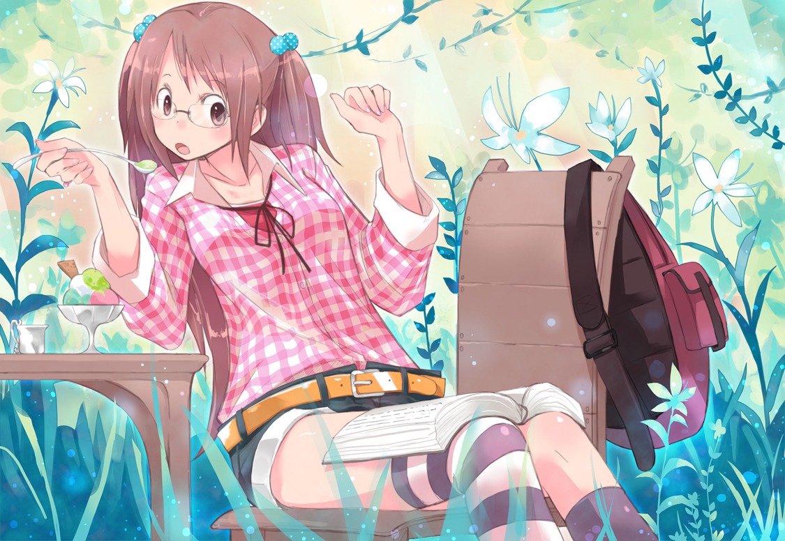 megane, shiba_yuusuke, thighhighs