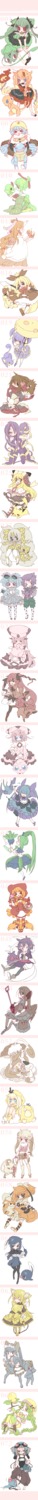 abra, anthropomorphization, bellsprout, bulbasaur, caterpie, charmander, clefairy, diglett