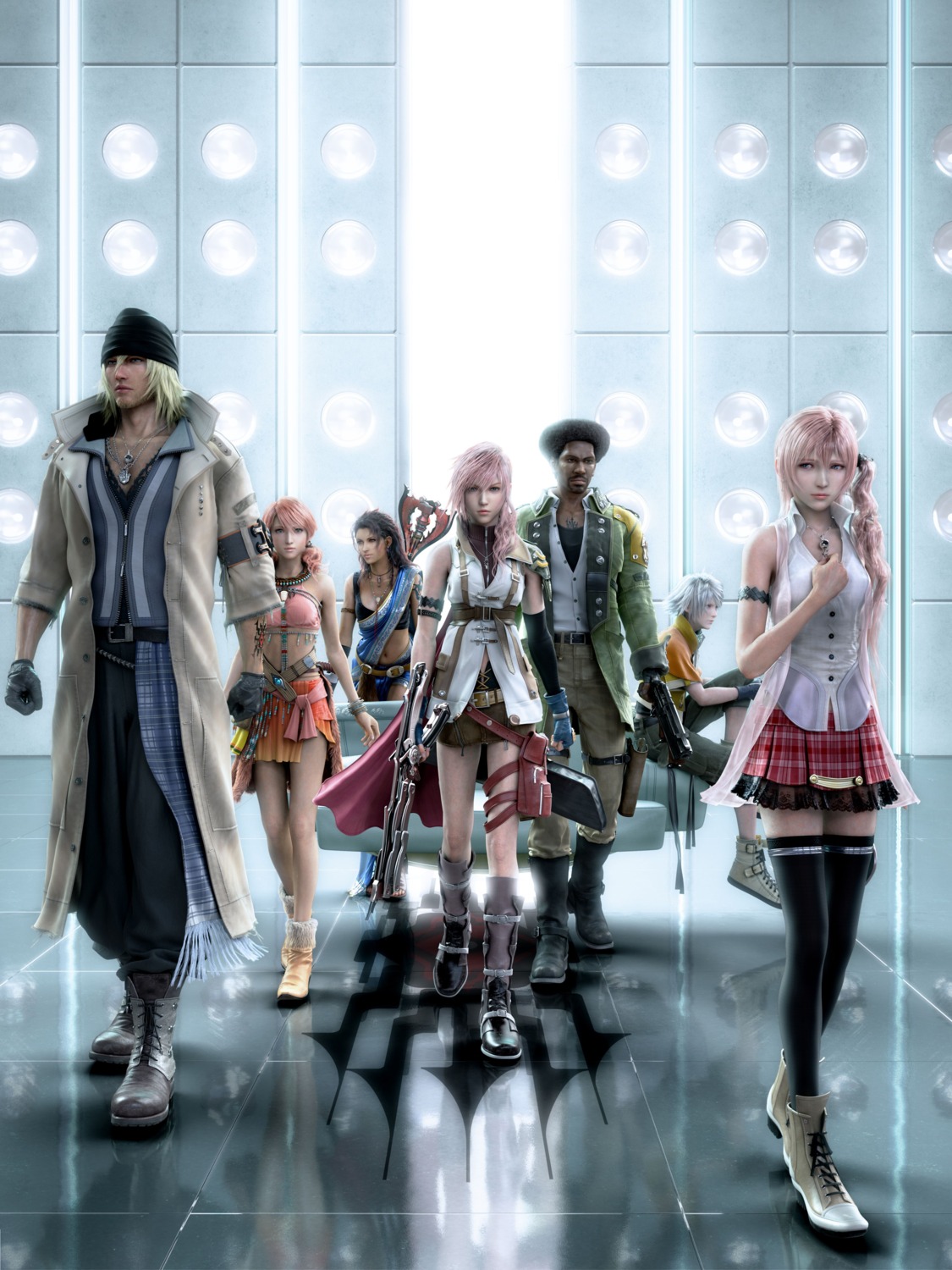 cg, final_fantasy, final_fantasy_xiii, gun, hope_estheim, lightning, oerba_dia_vanille, oerba_yun_fang