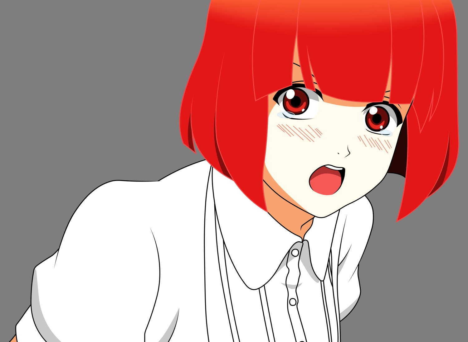 arakawa_under_the_bridge, p-ko_(arakawa), transparent_png, vector_trace