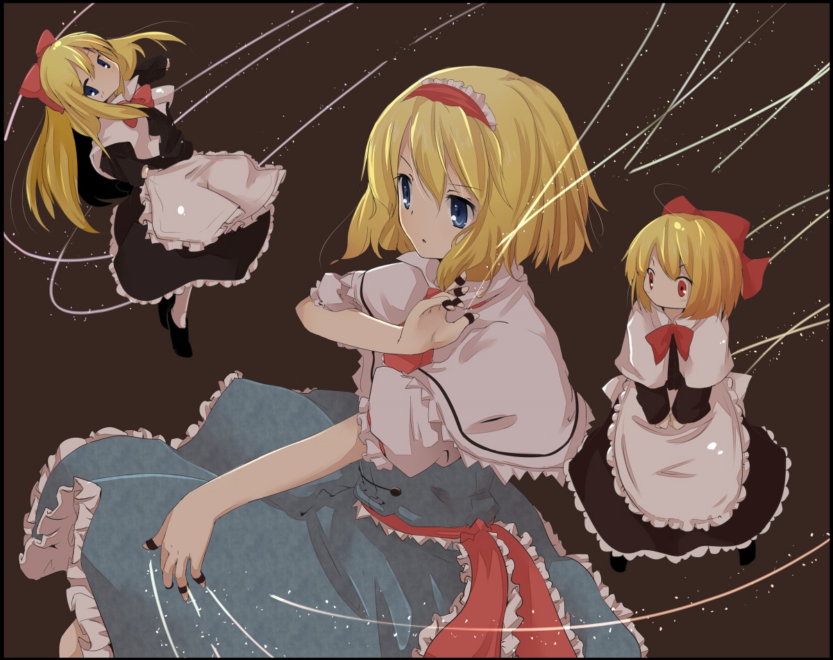 alice_margatroid, hourai_doll, katanako_daisuki, maid, shanghai_doll, touhou