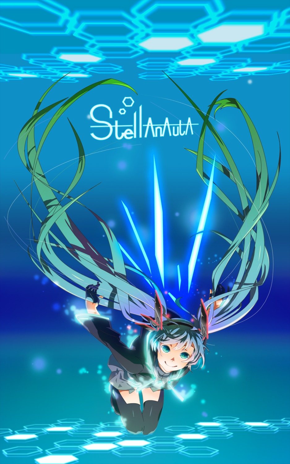 hatsune_miku, kaie, vocaloid