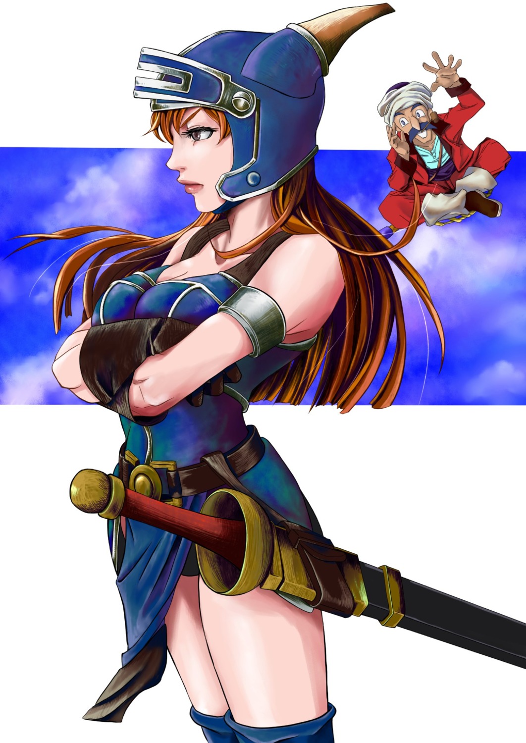 amawa_kazuhiro, cleavage, dragon_quest