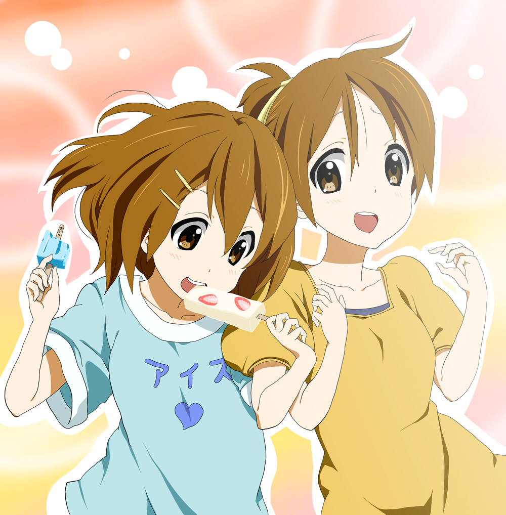 hirasawa_ui, hirasawa_yui, k-on!, minimaru