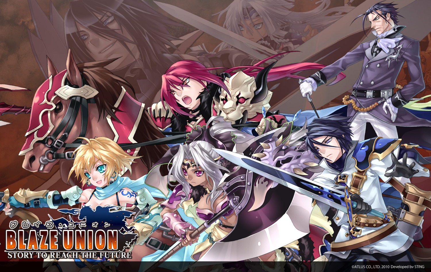 blaze_union, garlot, jenon, kousaki_rui, lapis_(blaze_union), medoute, siskier, velleman, wallpaper