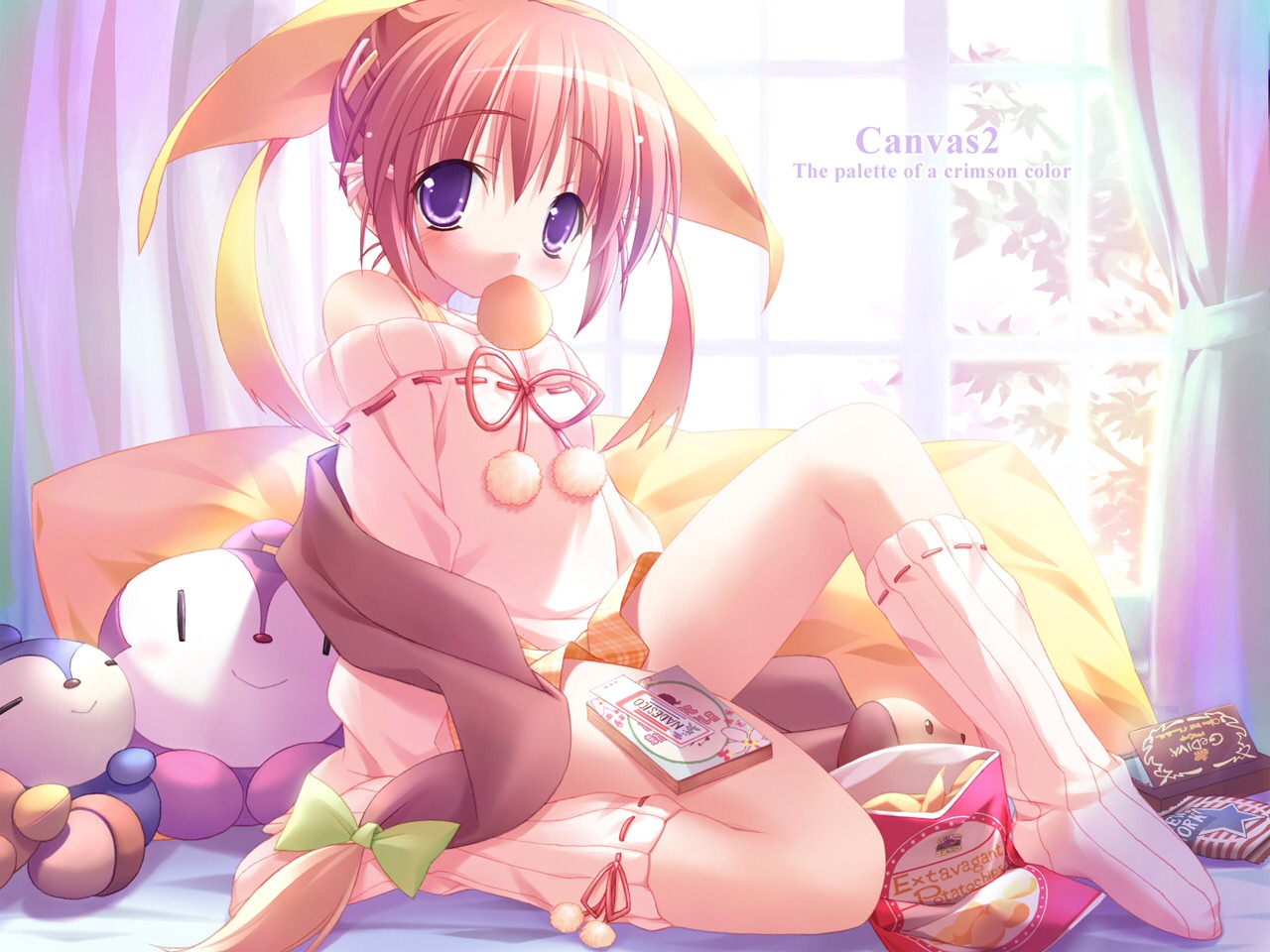 canvas_2, hagino_kana, wallpaper
