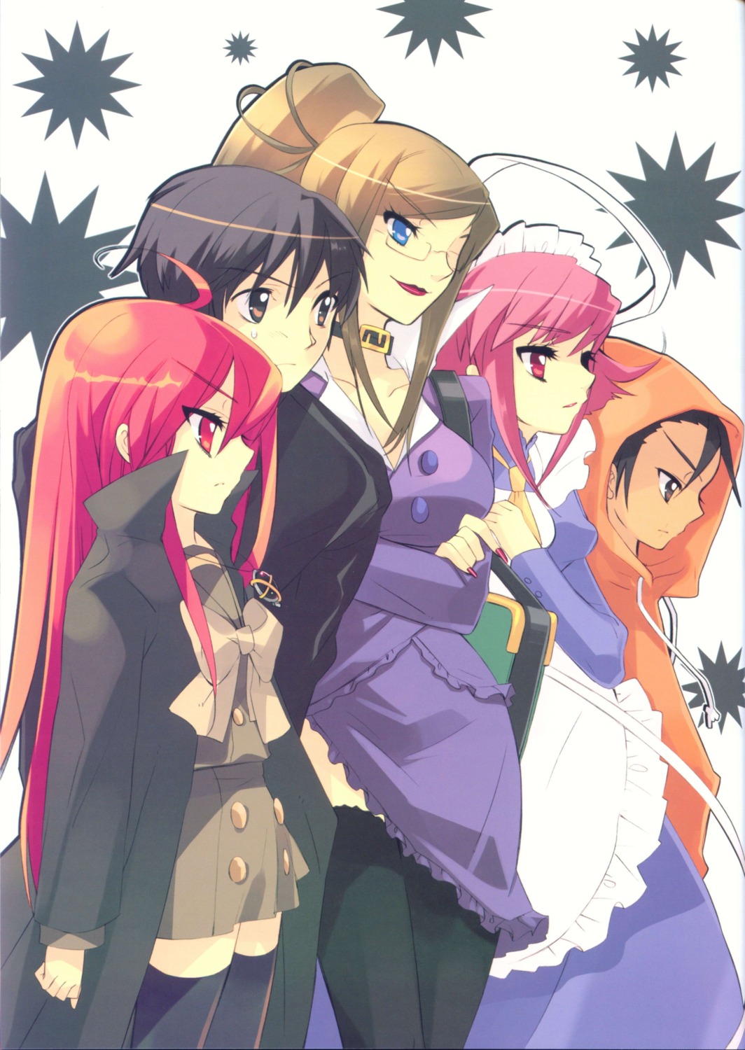 ito_noizi, khamsin_nbh'w, margery_daw, sakai_yuuji, shakugan_no_shana, shana, wilhelmina_carmel