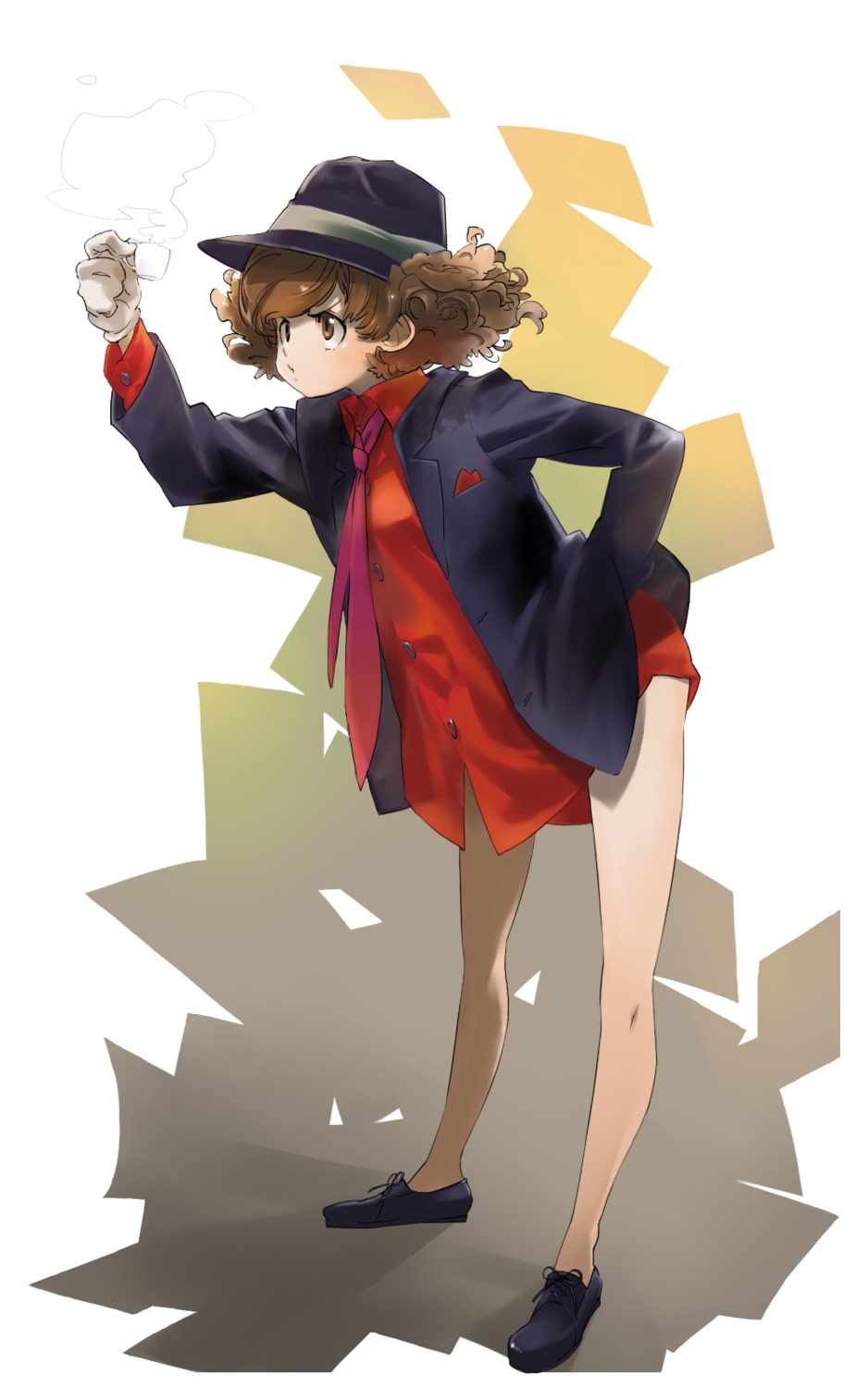 bottomless, business_suit, nansui_kinoko