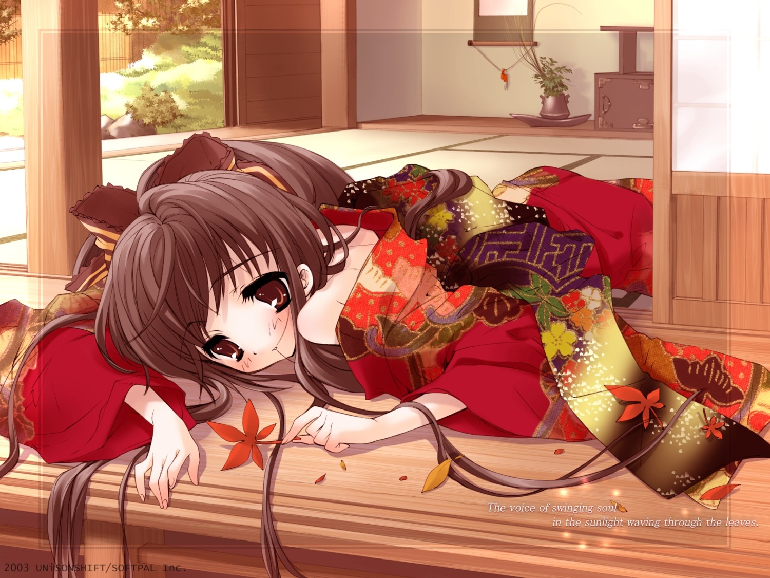 ito_noizi, kimono, komorebi_ni_yureru_tama_no_koe, unisonshift, wallpaper