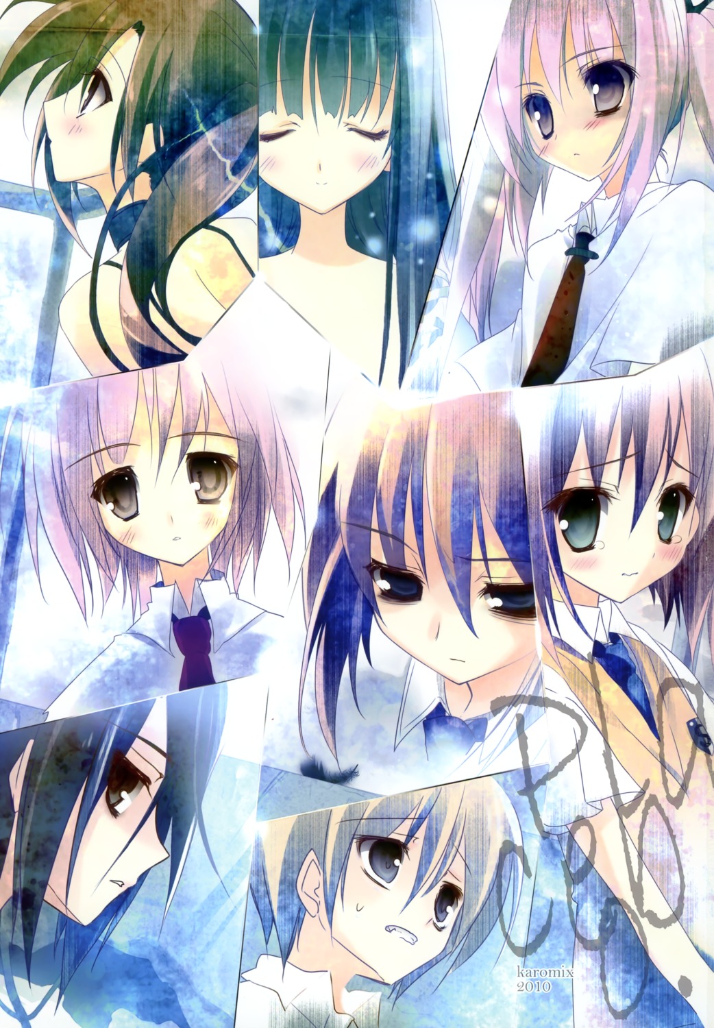 karomix, karory, mamiya_hasaki, mamiya_takuji, minakami_yuki, otonashi_ayana, subarashiki_hibi, tachibana_kimika