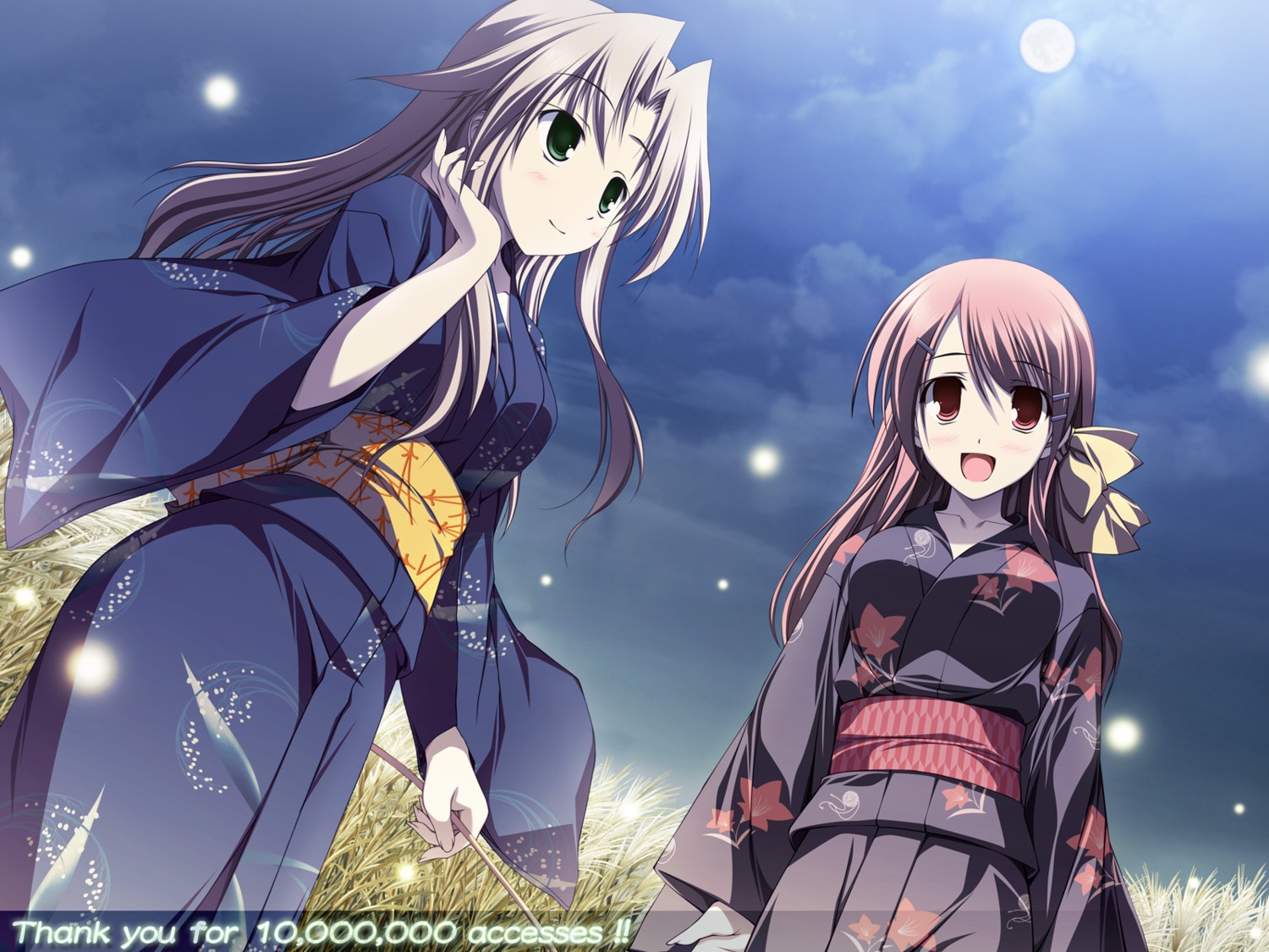 wallpaper, yukata, yuuki_makoto