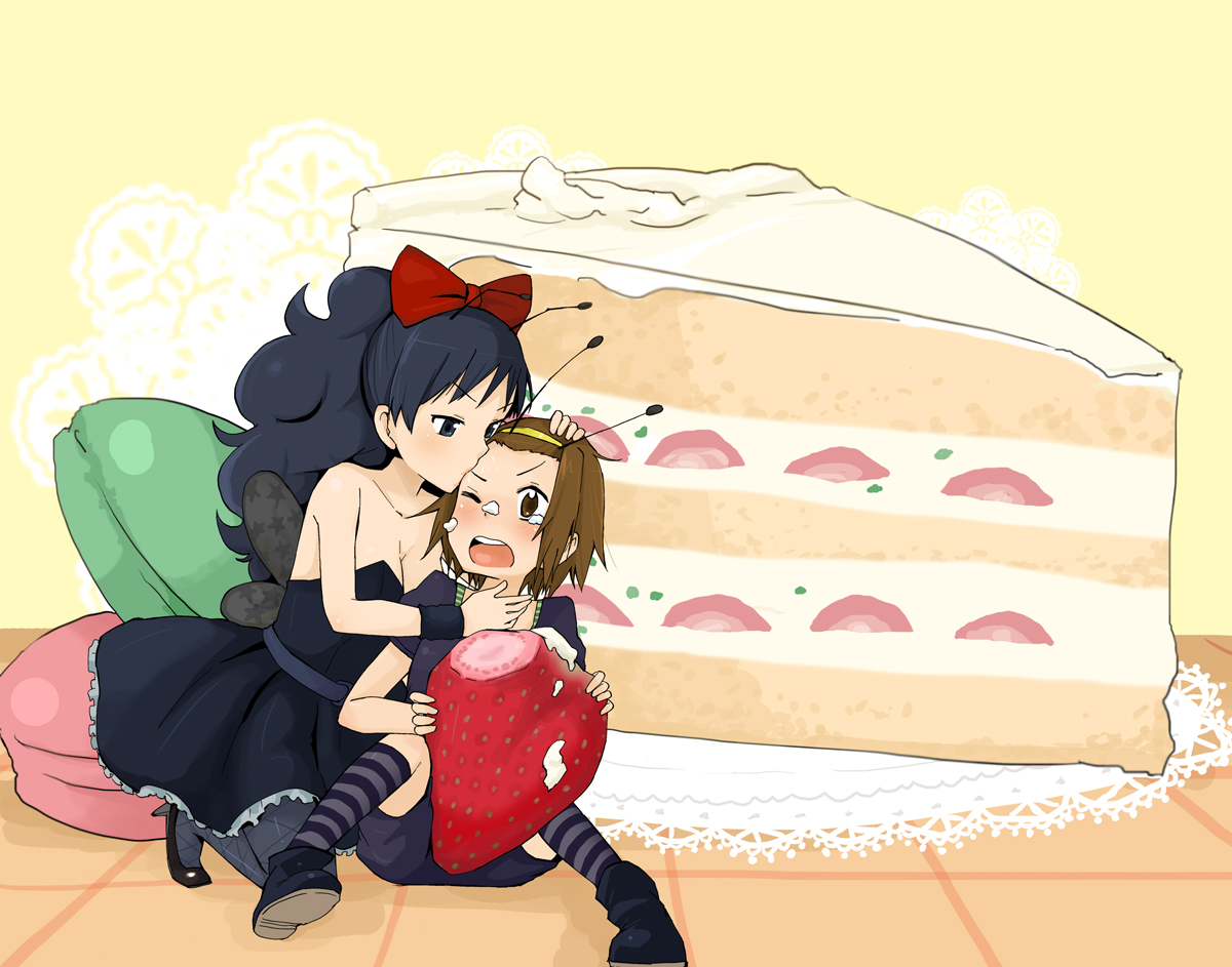 akiyama_mio, boss, k-on!, tainaka_ritsu