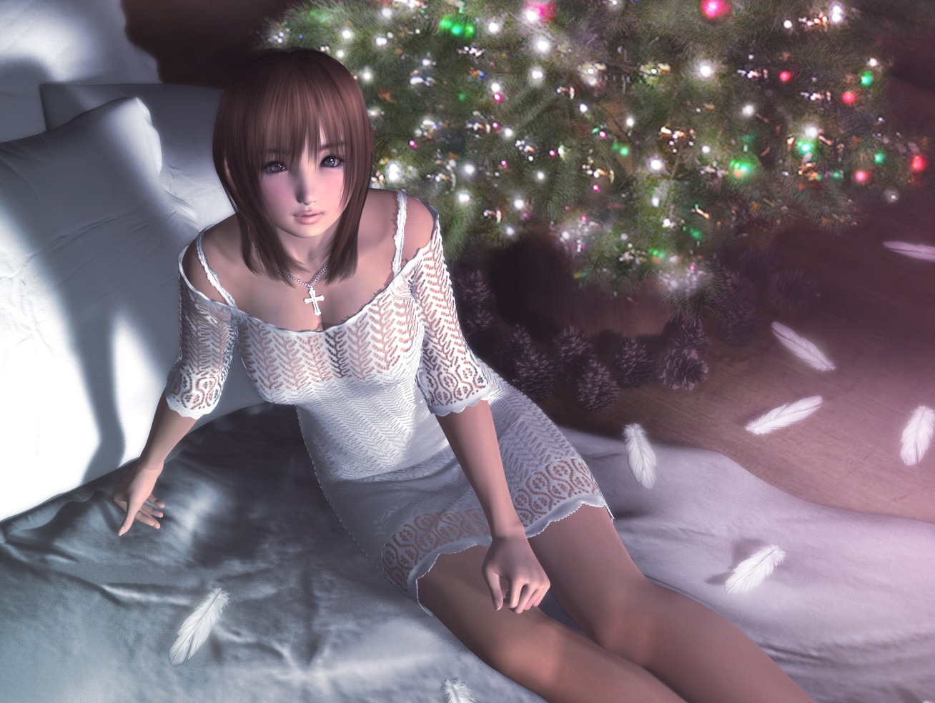 cg, christmas, hinemaru