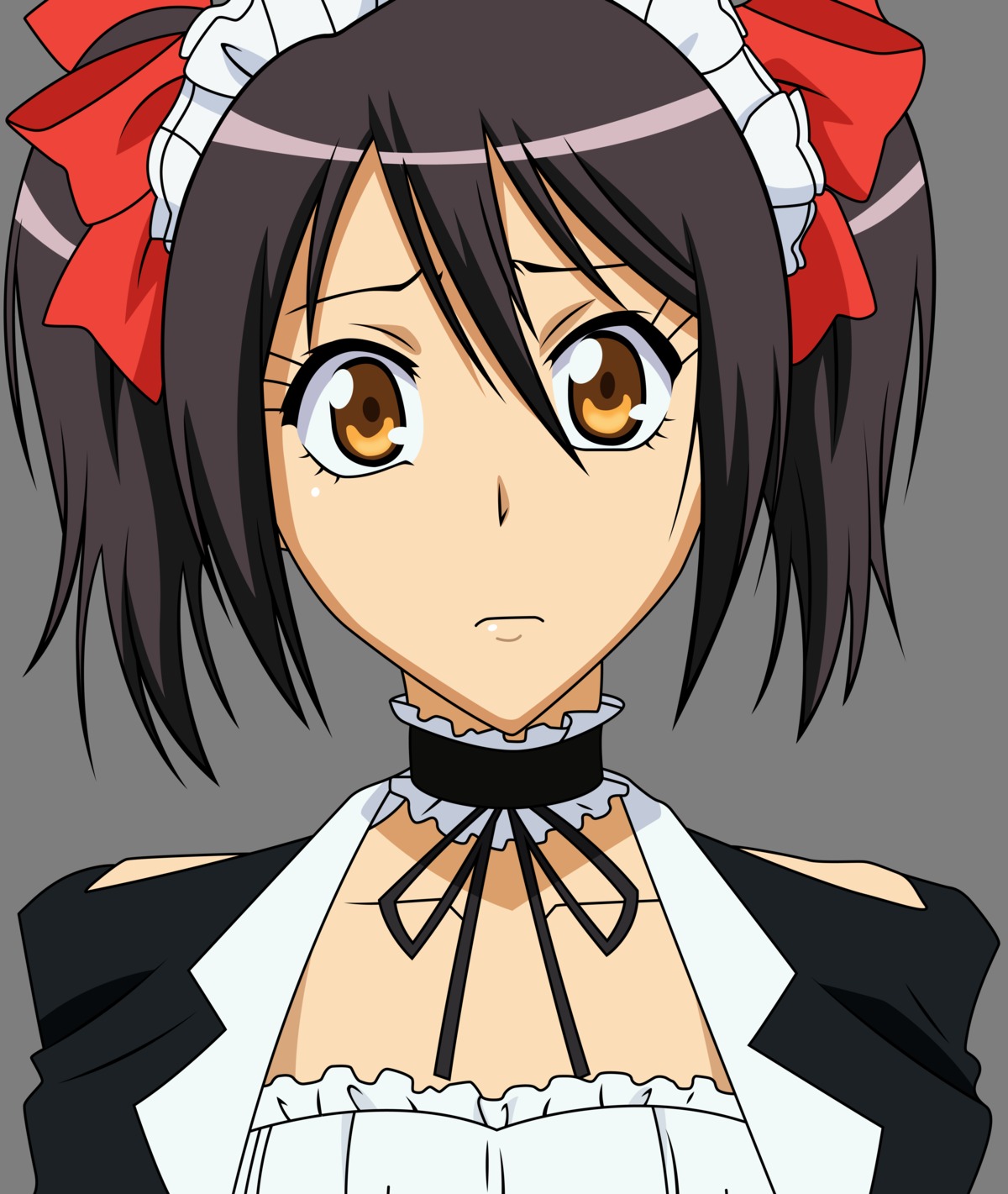 ayuzawa_misaki, kaichou_wa_maid-sama!, transparent_png, vector_trace