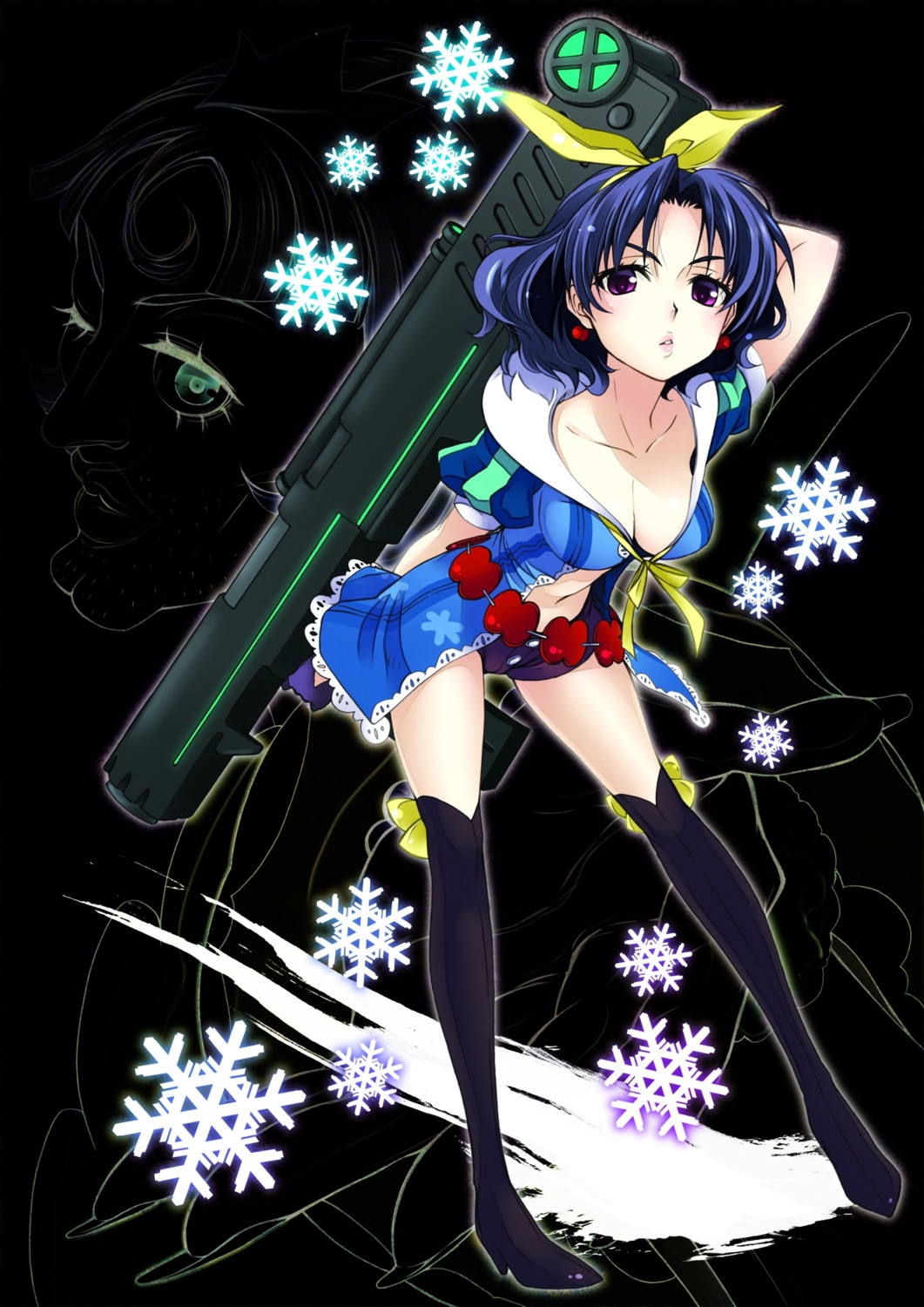 bomi, cleavage, snow_white_(zombie_panic), zombie_panic_in_wonderland