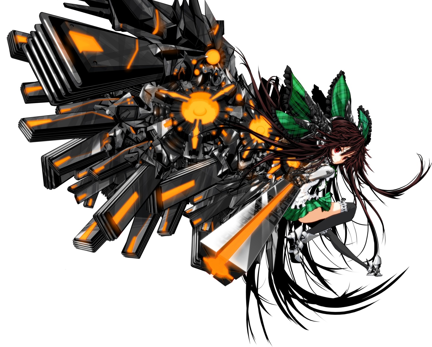 beshi, reiuji_utsuho, thighhighs, touhou