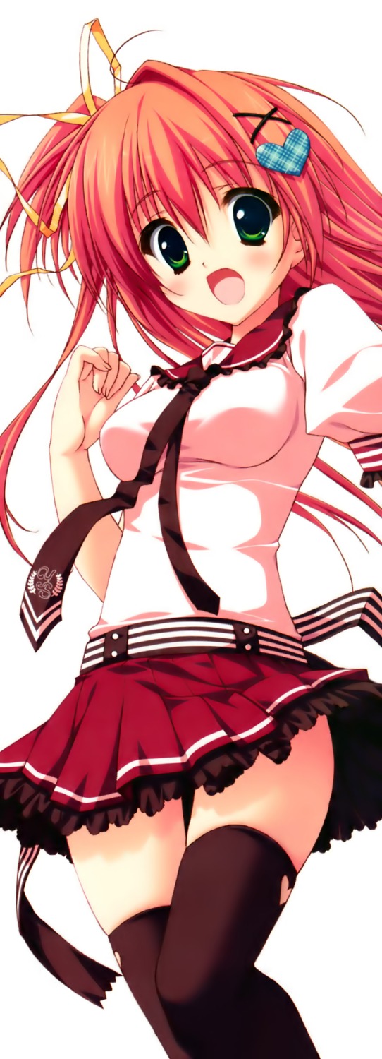 feng, hoshizora_e_kakaru_hashi, nakatsugawa_ui, overfiltered, ryohka, seifuku, skirt_lift, thighhighs