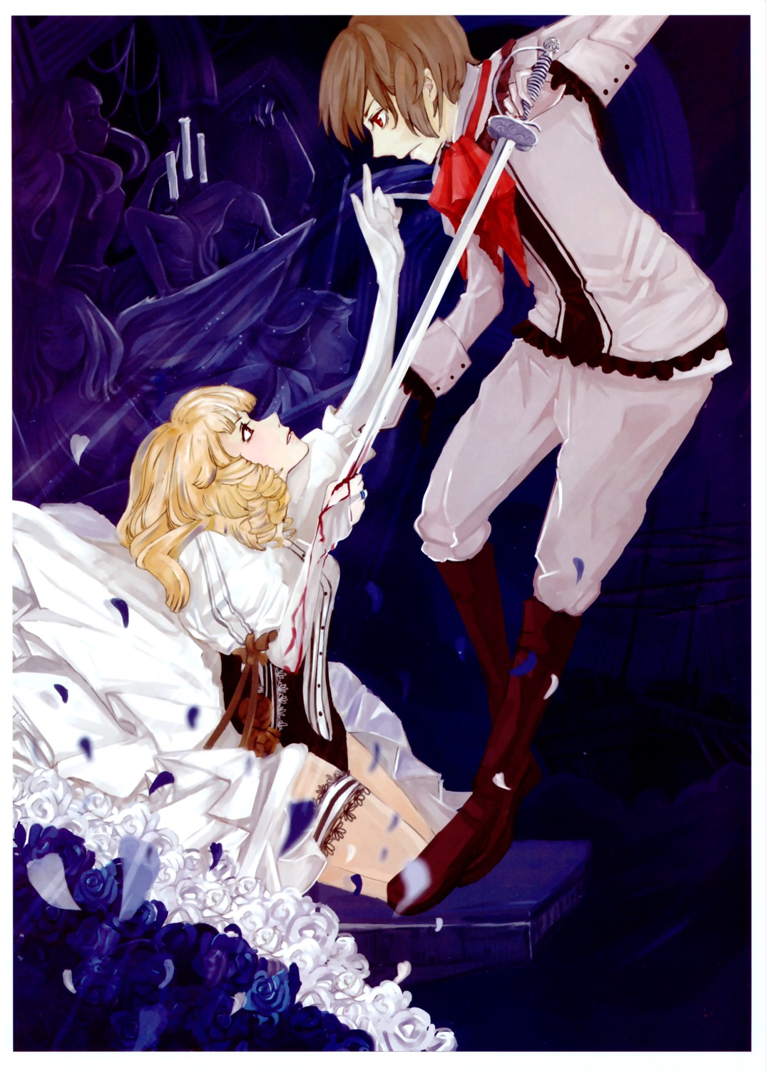 cu, dress, garter, sword, t.p.g