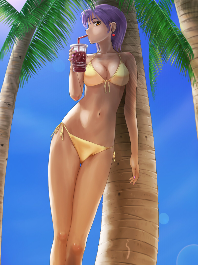 bikini, cleavage, rasukaru, swimsuits