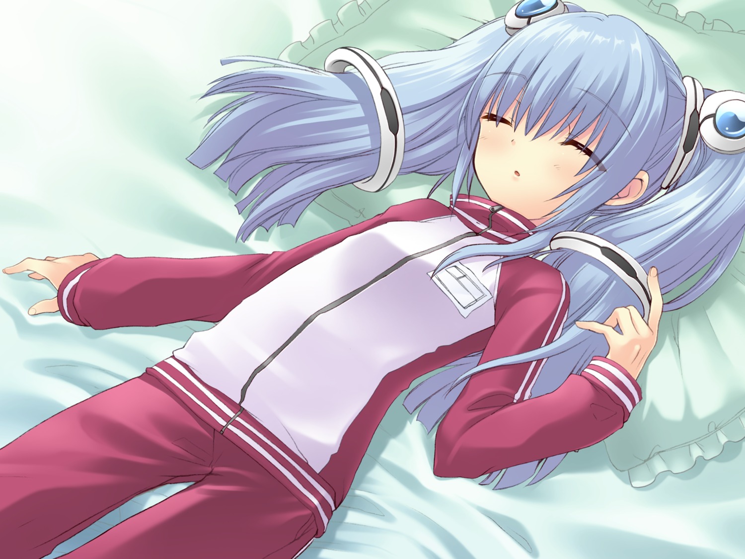 flyable_heart, game_cg, gym_uniform, kujou_kururi, sasakura_ayato, unisonshift