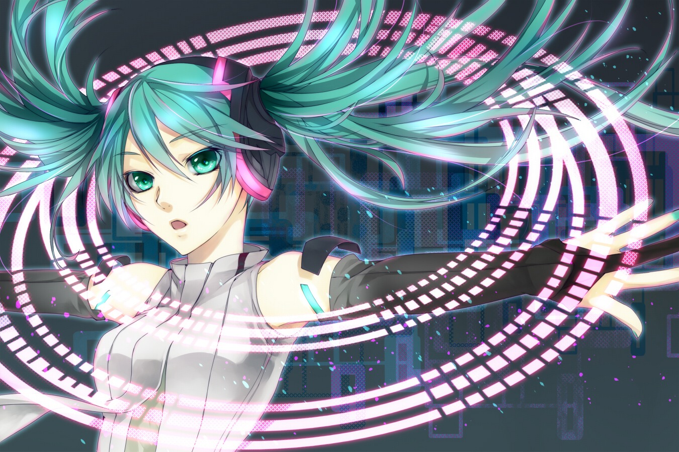 aoshiki, hatsune_miku, miku_append, vocaloid, vocaloid_append