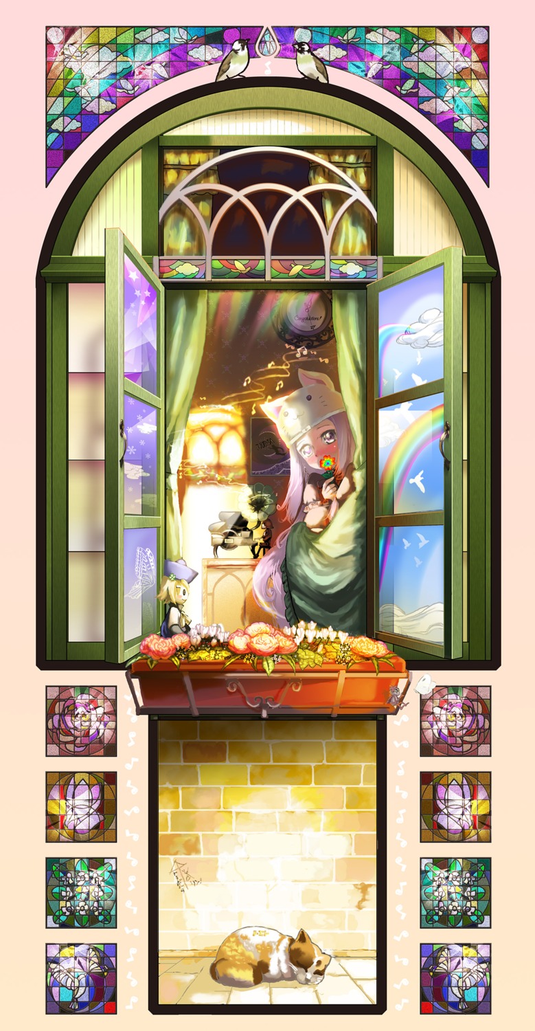 kagamine_rin, kanipanda, megurine_luka, toeto_(vocaloid), vocaloid