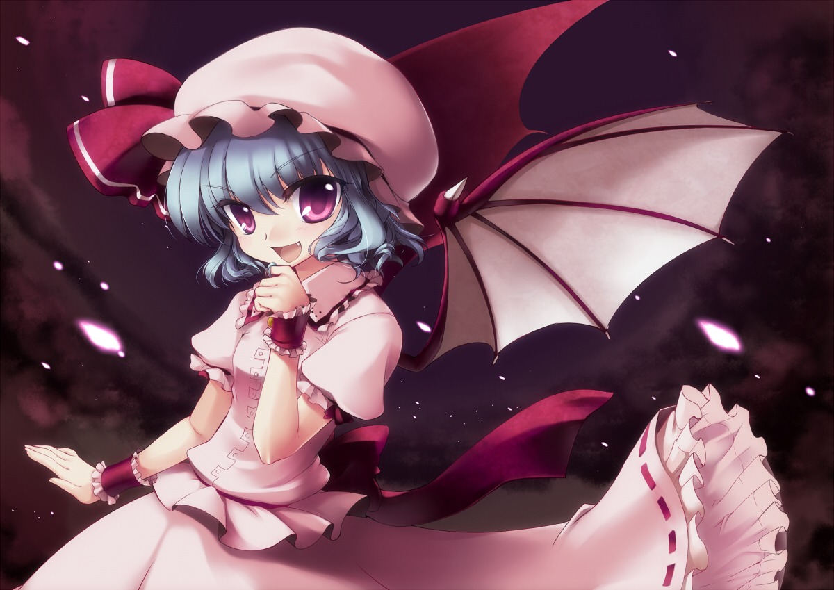 narumizg, remilia_scarlet, touhou, wings