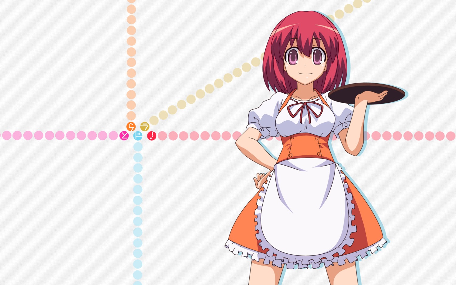 kushieda_minori, toradora!, waitress, wallpaper